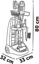 Wózek do sprzątania Smoby z odkurzaczem ręcznym Rovent i akcesoriami (7600330319) - obraz 6