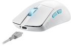 Миша Asus ROG Harpe Ace Aim Lab Edition Wireless/USB White (90MP02W0-BMUA10) - зображення 7