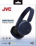 Słuchawki JVC HA-S36W Niebieskie - obraz 6