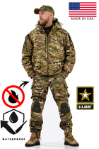 Зимовий комплект військової форми: бушлат тактичний та тактичні штани мультикам Multicam SPARTAN 58 - зображення 1