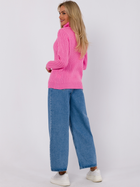 Sweter z golfem damski ciepły Made Of Emotion M771 L/XL Różowy (5905563711927) - obraz 4