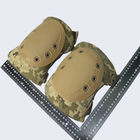 Наколінники тактичні швидкознімні UMA Equipment М16 Піксель - зображення 5