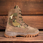 Демисезонные Берцы Тактические Ботинки Мужские Кожаные 48р (32 см) DSD-000057-RZ48 - изображение 3