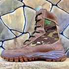 Демисезонные Берцы Тактические Ботинки Мужские Кожаные 45р (30 см) DSD-000013-RZ45 - изображение 5