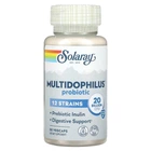 Пробіотик, Multidophilus 12, Solaray, 20 млрд КОО, 50 капсул (SOR-49301)
