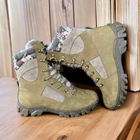 Демисезонные Берцы Тактические Ботинки Мужские Кожаные 48р (32 см) DSD-000029-RZ48 - изображение 5