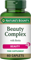 Suplement diety Nature's Bounty Beauty Complex with Biotin 60 caps (74312002502) - obraz 1