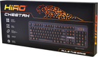 Клавіатура дротова HIRO Cheetah USB Black (5900626852012) - зображення 4