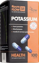 Suplement diety 3Flow Solution Pureflow SR Potassium 100 kapsułek (5903981611072) - obraz 2