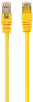 Kabel krosowy Cablexpert CAT6 FTP 1 m Yellow (PP6-1M/Y)