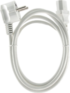 Kabel zasilający Cablexpert CEE7/17-C13 VDE 1.8 m Biały (PC-186W-VDE) - obraz 3