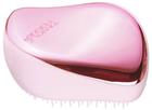 Szczotka do włosów Tangle Teezer Compact Styler Limited Edition Baby Doll Pink Chrome (5060630046743) - obraz 1