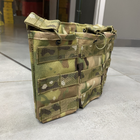 Армейский подсумок на 3 магазина, WINTAC, сумка на 3 магазина для АК, Мультикам, Cordura 1000D - изображение 6