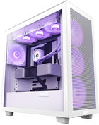 Obudowa Mid Tower NZXT H Series H7 Flow RGB 2023 Edition ATX, całość w kolorze białym (CM-H71FW-R1) - obraz 1