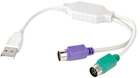 Adapter Cablexpert USB-A/2x PS/2 30 cm (8716309017305) - obraz 1