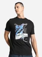 Koszulka męska Puma Graphics Photoprint Tee 67719201 L Czarna (4099683937495) - obraz 1