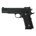 Страйкбольний пістолет "Браунінг Browning HP" Galaxy G20 метал чорний - зображення 3
