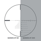 Прицел оптический Bushnell Match Pro 6-24x50 FFP сетка Deploy MIL с подсветкой - изображение 8