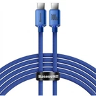 Кабель Baseus Crystal Shine Series Type-C to Type-C 100W 1.2m Blue (CAJY000603)