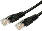 Patchcord TB miedziany Cat 5e RJ45 UTP 1 m 10 szt Black (5901500505475)