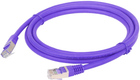 Патч-корд Gembird SFTP LSZH Cat 6a 1 м Purple (8716309091398)