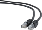 Патч-корд Gembird UTP PP6U Cat 6 RJ-45 3 м Black (8716309093194)