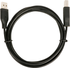Kabel Lanberg USB Type-A – USB Type-B 2.0 1.8 m Black (5901969413526) - obraz 1