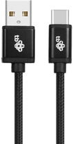 Kabel TB USB Type-A – USB Type-C 1.5 m Black (5902002078443) - obraz 1