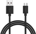 Kabel Aukey micro-USB – USB Type-A Quick Charge 0.3 m Black (5902666662071) - obraz 1