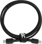 Kabel GC PowerStream USB Type-C – USB Type-C QC PD 60W 1.2 m Black (5907813963599) - obraz 1