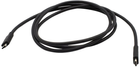 Kabel I-tec USB Type-C – USB Type-C Thunderbolt 3 PD 100W 1.5 m Black (8595611703362) - obraz 2
