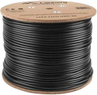 Кабель Lanberg FTP Cat 6 CU 305 м Black (5901969421866)