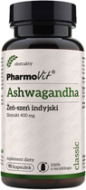 Харчова добавка Pharmovit Indian Ginseng Ashwagandha 90 капсул (5902811231572) - зображення 1