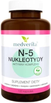 Дієтична добавка Medverita N-5 Nucleotides 120 капсул (5903686581212) - зображення 1
