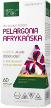 Suplement diety Medica Herbs Pelargonia Afrykańska 60 kapsułek (5903968202484) - obraz 1