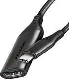 Adapter Axagon USB Type-C – HDMI 2.0 4K 60 Hz Aluminum 1.8 m Black (8595247907158) - obraz 1