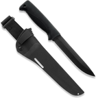 Нож Peltonen M95, покрытие cerakote black, черный, черный композитный чехол (FJP059) - изображение 1
