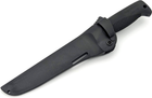 Нож Peltonen M95, покрытие cerakote black, черный, черный композитный чехол (FJP059) - изображение 3