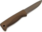 Нож Peltonen M07, покрытие cerakote FDE, coyote, coyote композитный чехол (FJP126) - изображение 5