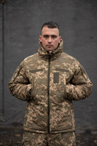 Мужская зимняя куртка с подкладкой Omni-Heat пиксель с липучками под шевроны M - изображение 5