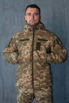 Мужская зимняя куртка с подкладкой Omni-Heat пиксель с липучками под шевроны XL - изображение 6