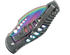 Спасательный Складной Нож для Выживания Joker Spring Assisted Rainbow JKR762 - изображение 4