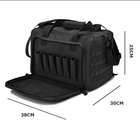 Тактична сумка Silver Knight мод 9115 об'єм 20 літрів чорний - зображення 1