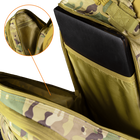 Рюкзак тактичний дволямковий зносостійкий для силових структур BattleBag LC Мультикам (7237) 35л - зображення 9