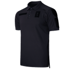 Поло футболка мужская тактическая универсальная для силовых структур Черный/Синий (2299), S (OR.M_782) - изображение 1
