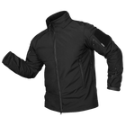 Куртка тактическая демисезонная мужская для силовых структур Phantom System Черная (7287), S - изображение 1