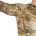 Лонгслив тактический эластичная футболка с длинным рукавом для силовых структур Мультикам (7036), S (OR.M_1134) - изображение 6