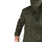 Куртка тактическая демисезонная мужская для силовых структур Cyclone SoftShell Олива (6613), XS - изображение 9