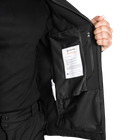 Куртка тактическая демисезонная мужская для силовых структур Phantom System Черная (7287), XL - изображение 8