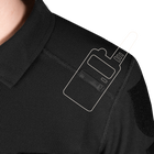 Поло футболка женская тактическая универсальная рубашка для полицейских Camotec CG Pani Paladin Черный S (OR.M_947) - изображение 5